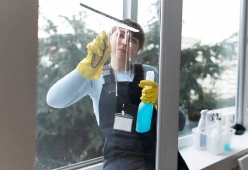 Nettoyage de vitres intérieures et extérieures aux Achards